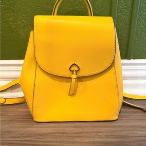 Kate Spade Sunny Yellow Backpack